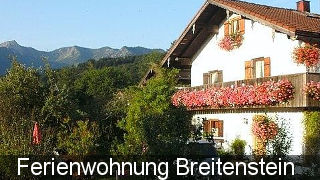 Ferienwohnung Haus Breitenstein in Fischbachau nähe Schliersee im Landkreis Miesbach
